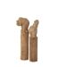 Statue Déco sur Socle Éléphant 52cm Naturel-2