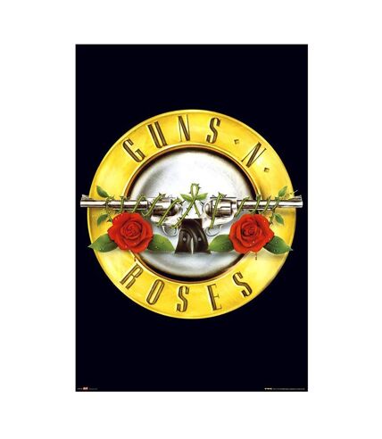 Guns N Roses Logo Poster (Black) (One Size) - UTTA352