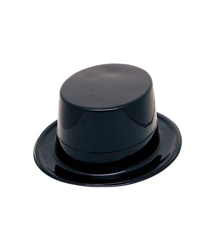 Unique Party Plastic Costume Hat (Black) - UTSG23790