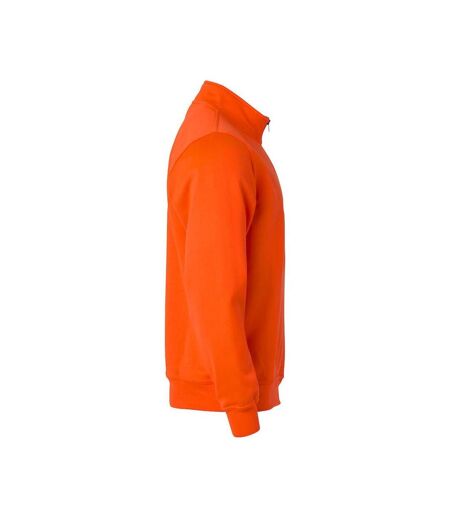 Sweat Basic Adulte Orange Fluo Clique