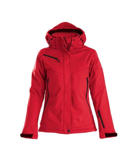Veste Softshell Skeleton Femme Rouge Printer