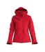 Veste Softshell Skeleton Femme Rouge Printer-1
