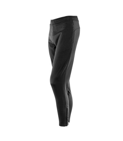 Spiro Mens Slim Sweatpants (Black) - UTBC5459