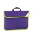 Quadra Hi-Vis Book Bag (Purple) (One Size) - UTPC6299