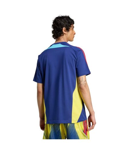 T-shirt Motif/style Arsenal Fc Adulte Bleu Jaune Adidas