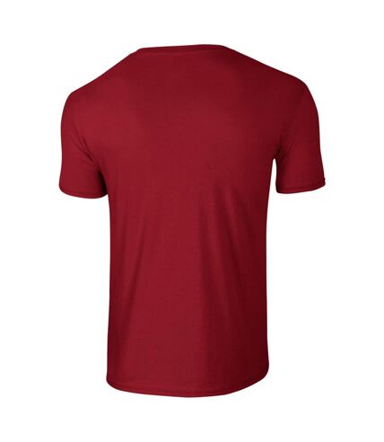 Gildan Mens Short Sleeve Soft-Style T-Shirt (Cardinal)