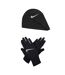 Ensemble Bonnet Et Gants Course À Pied Essential Femme M-l Noir Nike-1