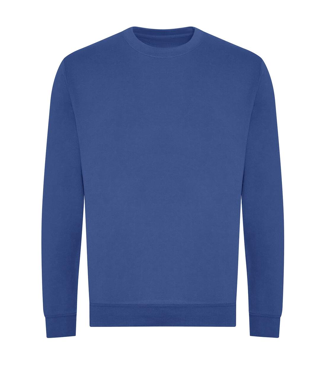Unisex Adult Organic Sweatshirt Royal Blue Awdis-1