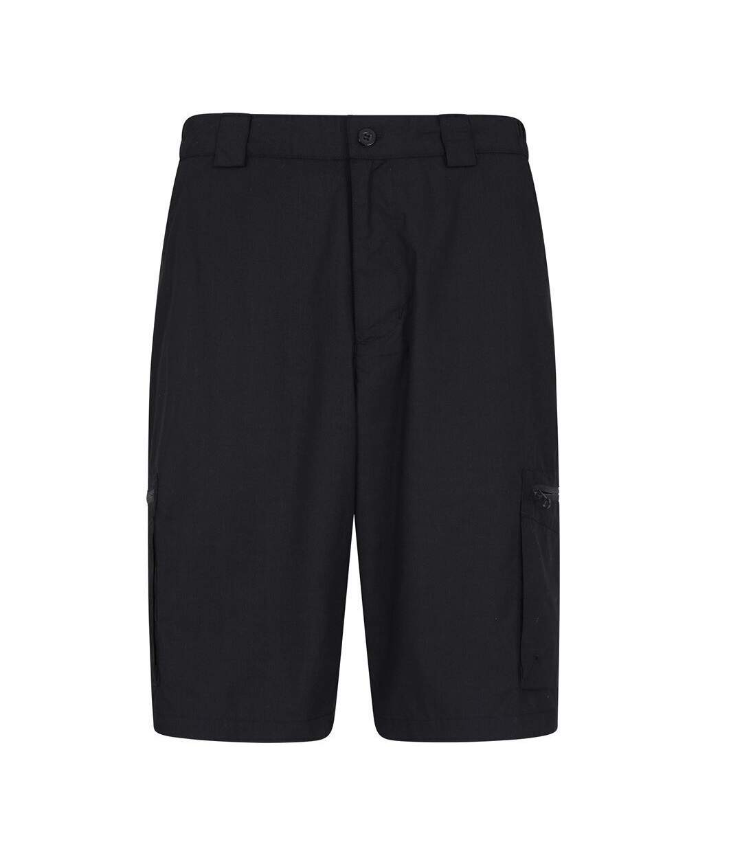 Mens Trek Cargo Shorts Black Mountain Warehouse-1