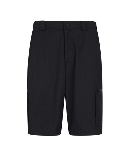 Mens Trek Cargo Shorts Black Mountain Warehouse
