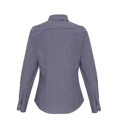 Blouse femme blanc / bleu marine Premier