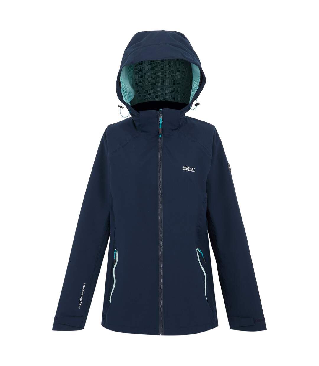 Veste Imperméable Bosfield Femme Bleu Marine Bleu Clair Pastel Regatta-2