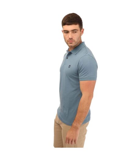 Polo manches courtes millers river homme bleu acier Timberland