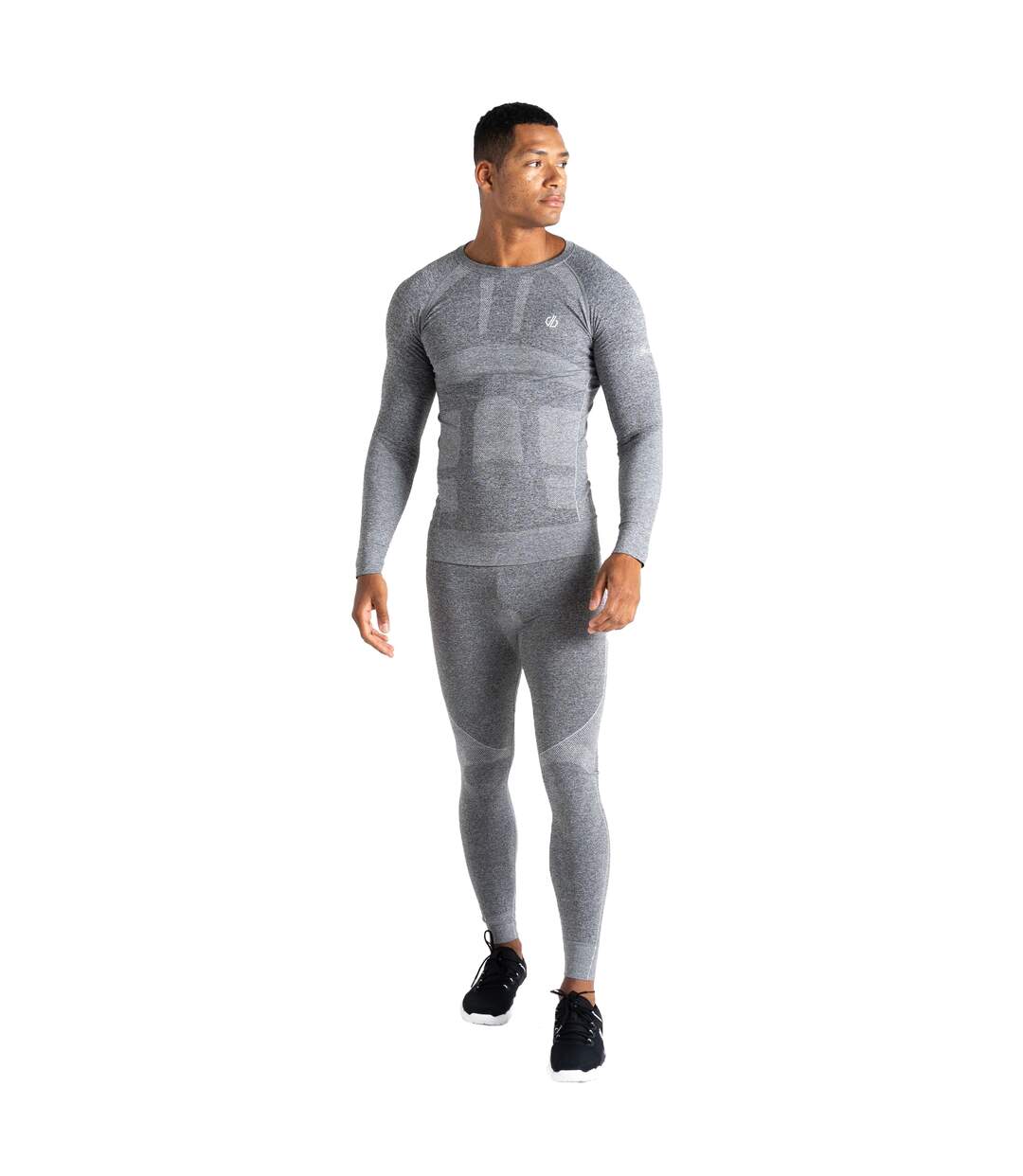 Bas thermique in the zone homme gris charbon chiné Dare 2B Dare 2B