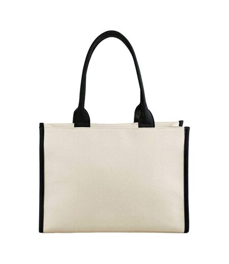 Tote Bag Puerto M Naturel Noir Quadra