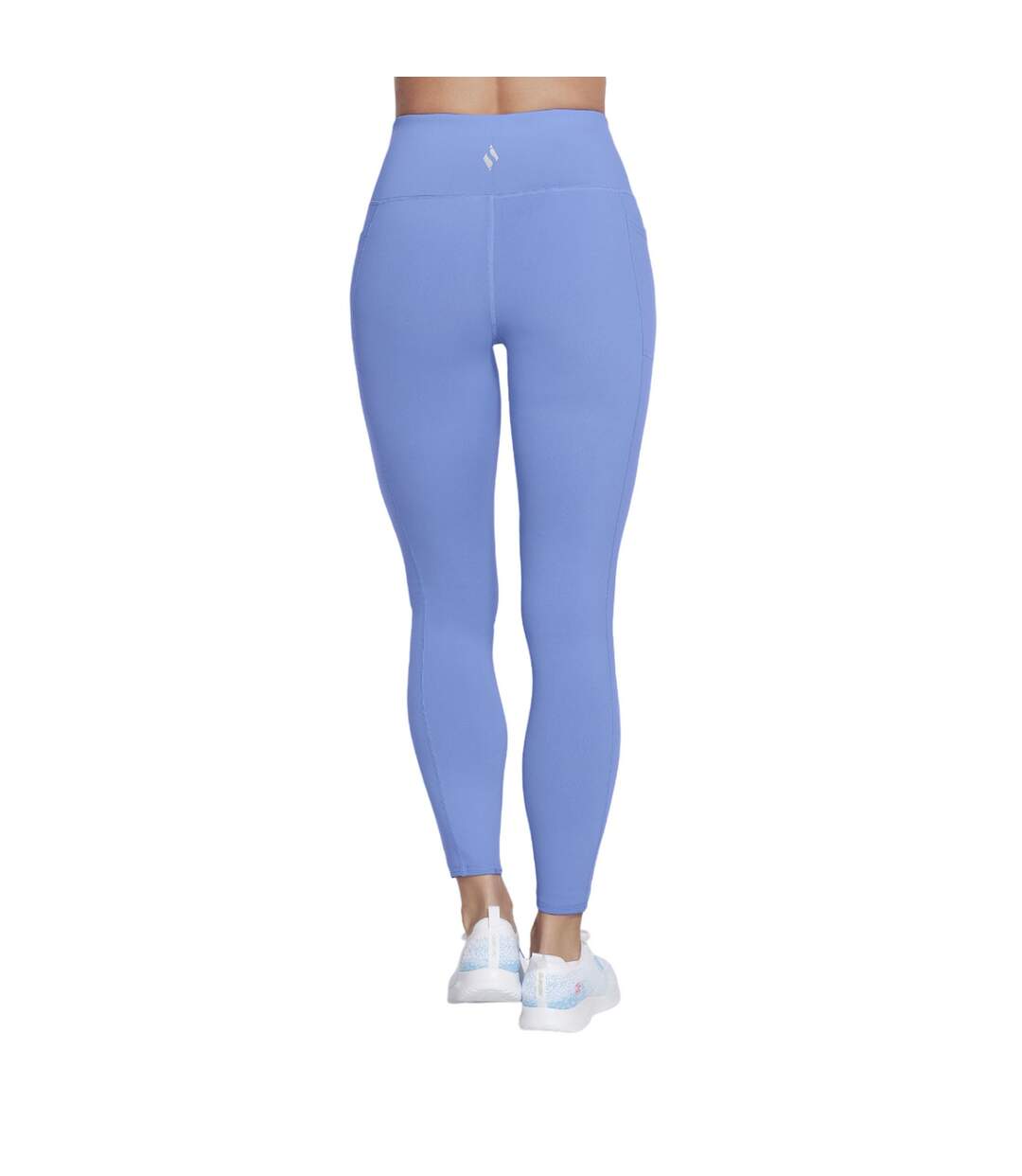 Womens/ladies gowalk wear high waist leggings periwinkle Skechers-2