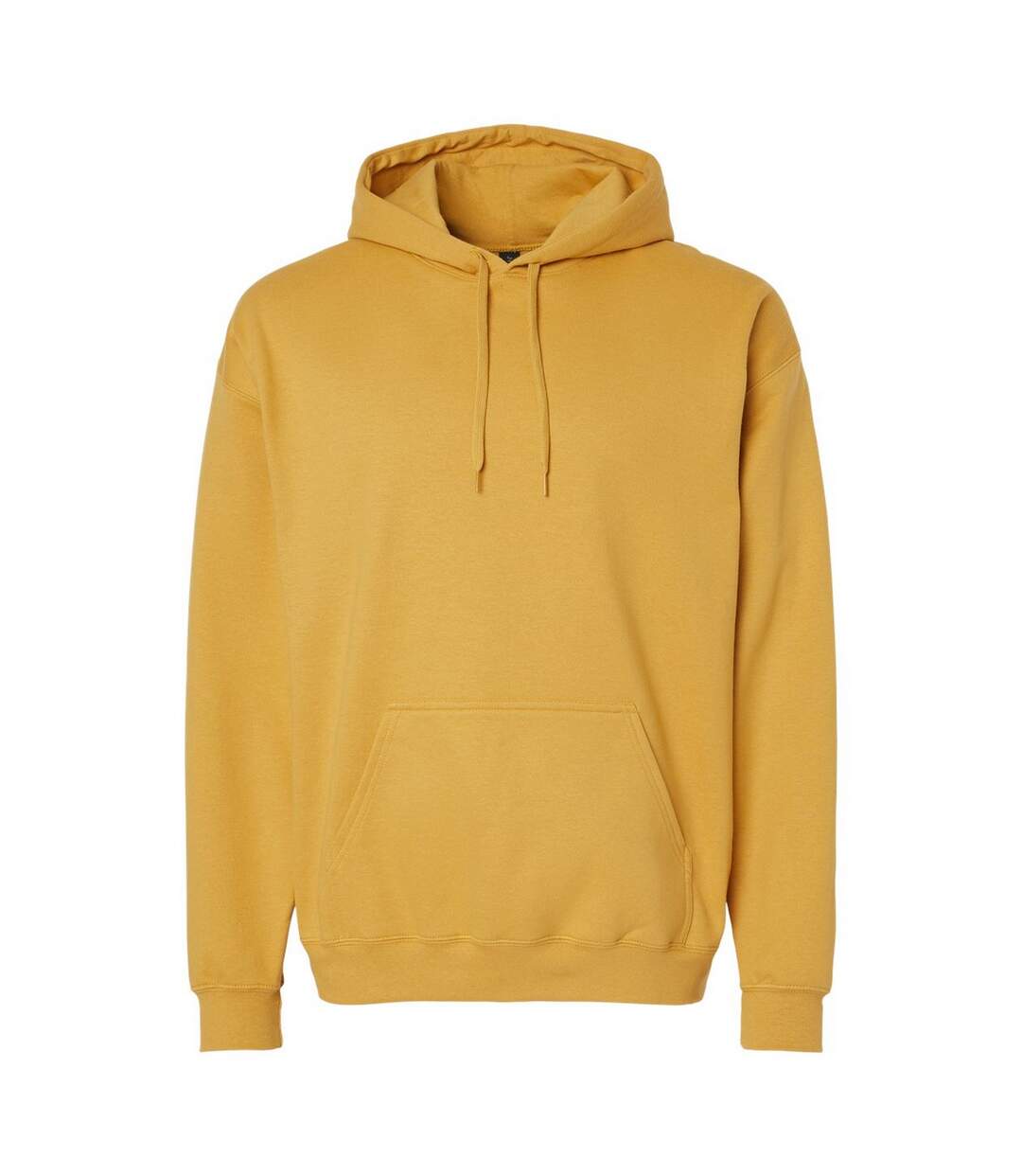 Sweat à capuche softstyle adulte moutarde Gildan-1