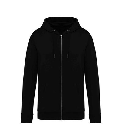 Unisex Adult Full Zip Hoodie Black Native Spirit