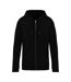 Unisex Adult Full Zip Hoodie Black Native Spirit-1