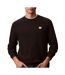 Sweat noir homme calvin klein jeans waffle badge - l-1