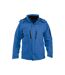 Mens Sanders Soft Shell Jacket Royal Blue Clique-1