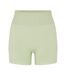 Womens/ladies Nylon Shorts Pistachio USA-1