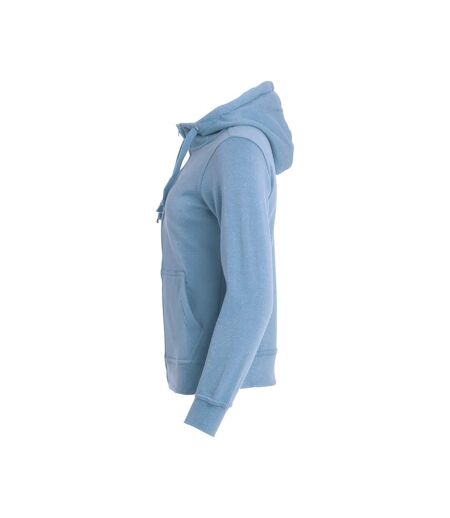 Veste À Capuche Femme Bleu Clair Clique