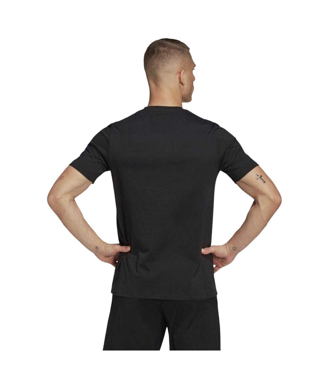 T-shirt Entrada Homme Noir Adidas-3