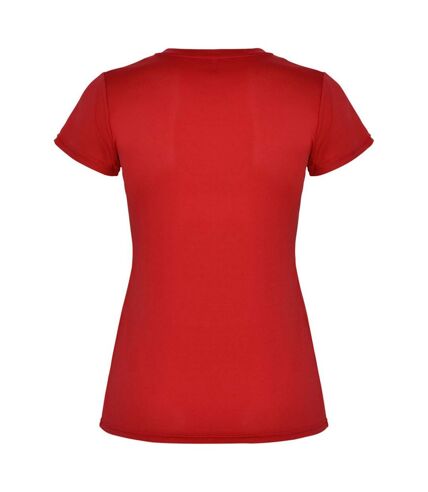 T-shirt montecarlo femme rouge Roly