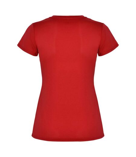 T-shirt montecarlo femme rouge Roly