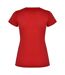 Roly Womens/Ladies Montecarlo Short-Sleeved Sports T-Shirt (Red)