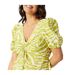 Robe Mi-longue Motif/style Imprimé Zèbre Femme Vert Clair Vif Biba-4