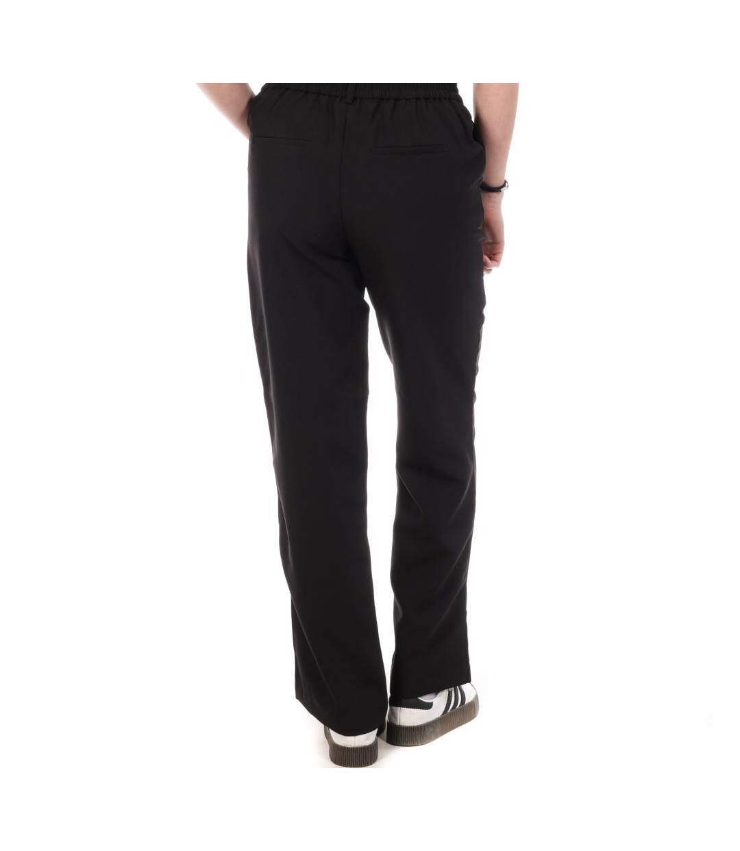Pantalon straight noir femme vero moda barba-2
