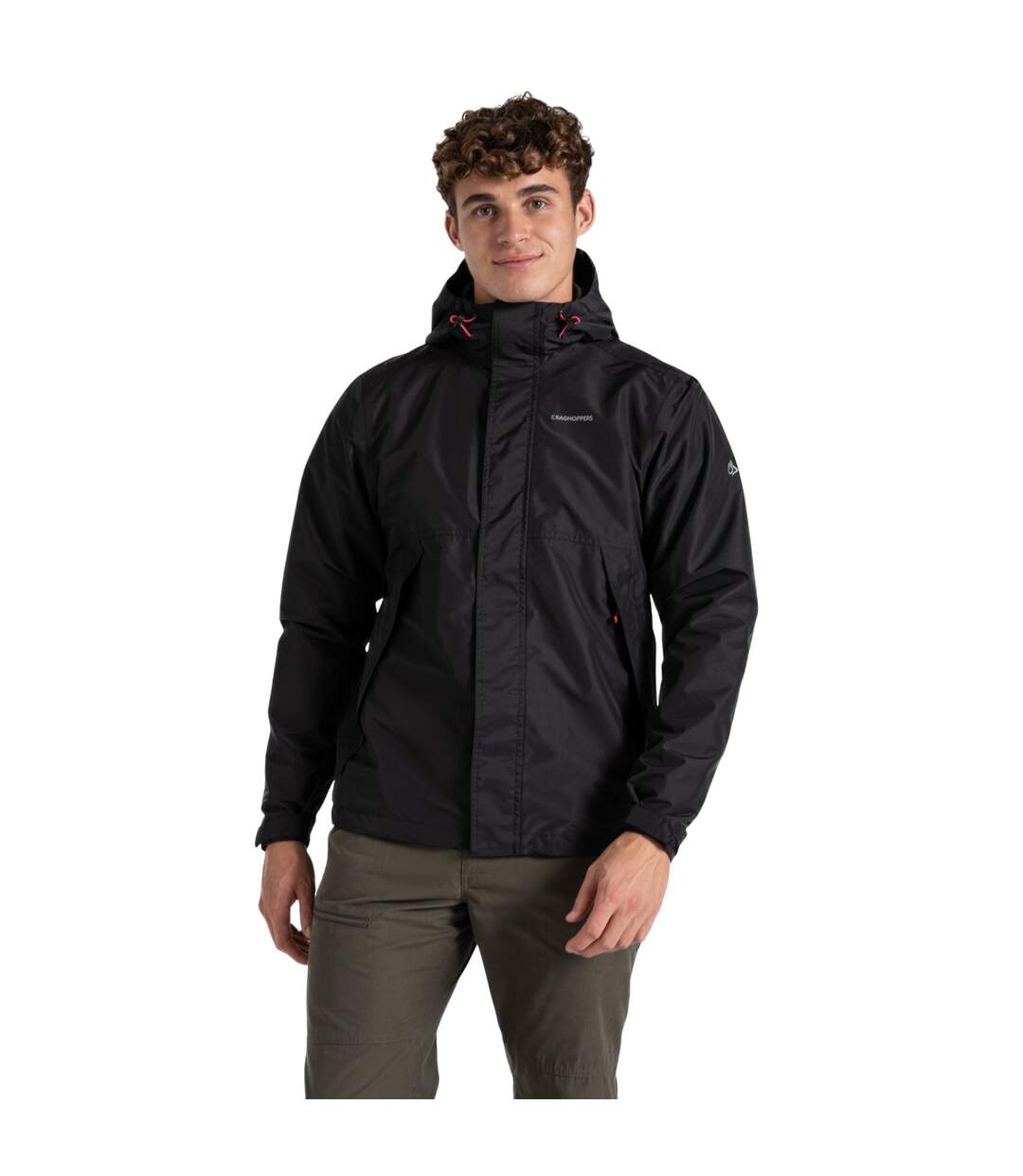 Veste imperméable ossus homme noir Craghoppers-1