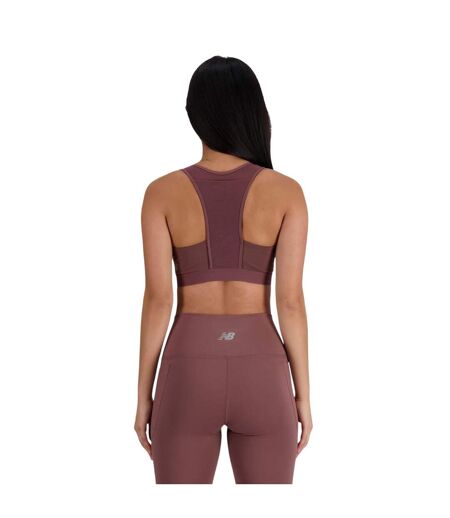 Brassière De Sport Femme Violet New Balance