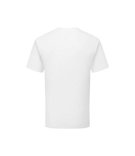 T-shirt unisexe en coton pour adultes blanc Fruit of the Loom
