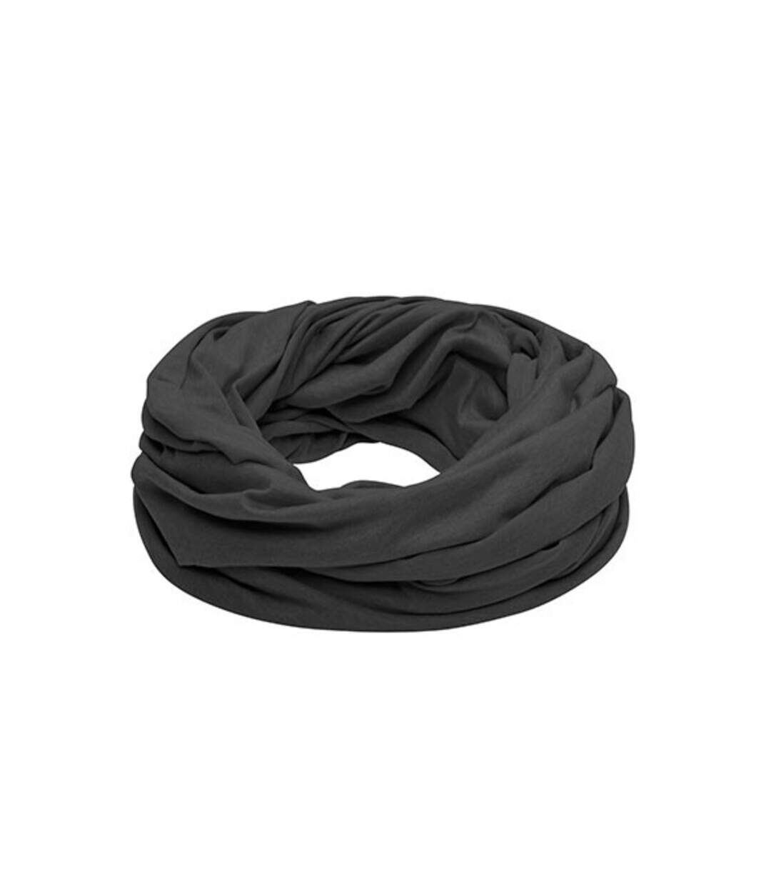 Foulard Infini Taille Unique Noir Chiné Myrtle Beach-2