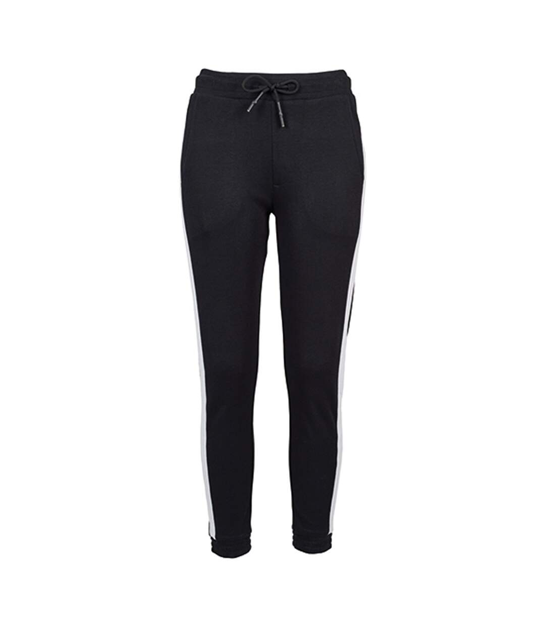 Pantalon De Jogging Femme Noir Blanc Build Your Brand-1