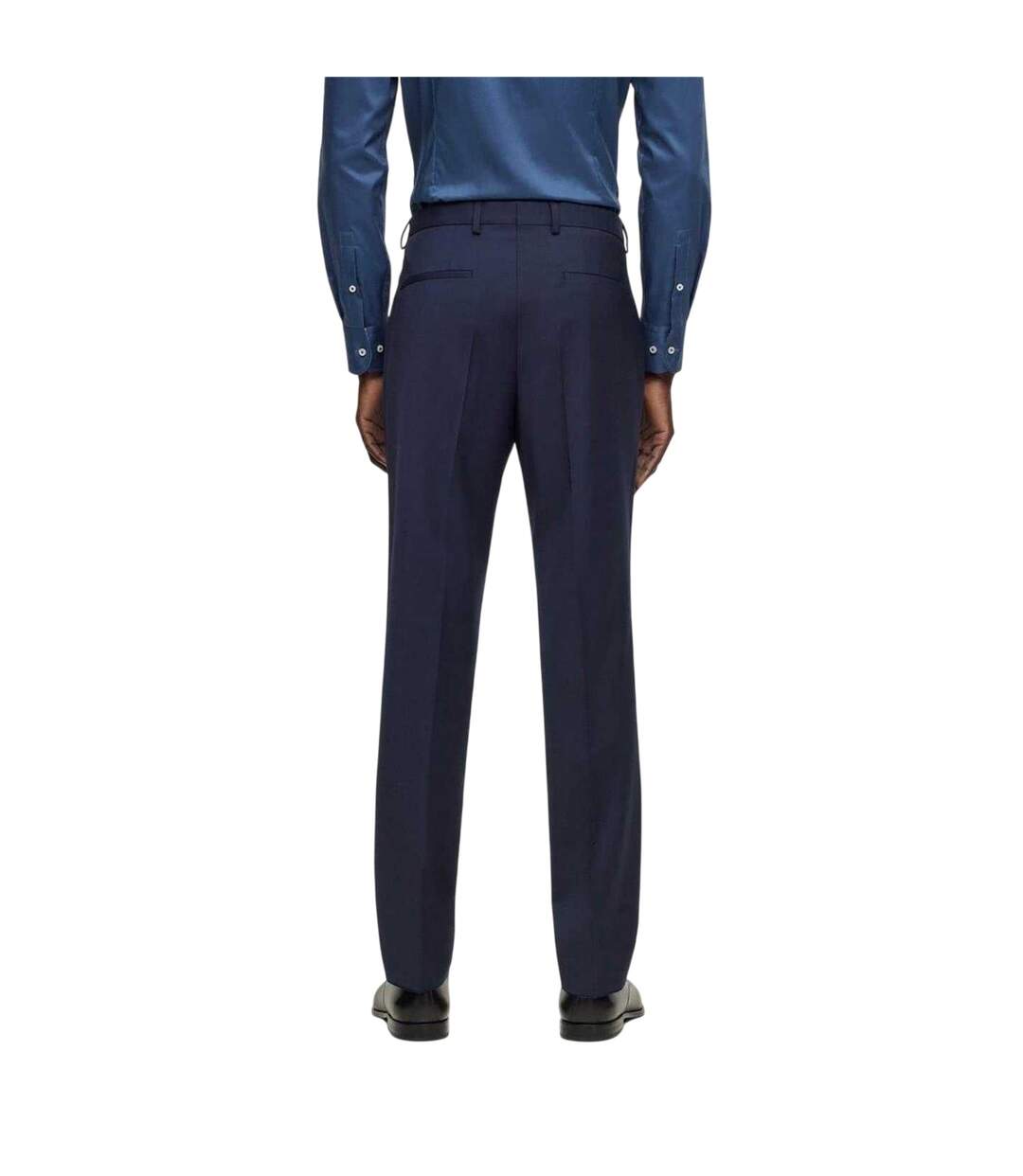 Pantalon Leon Homme Bleu Foncé Boss-3
