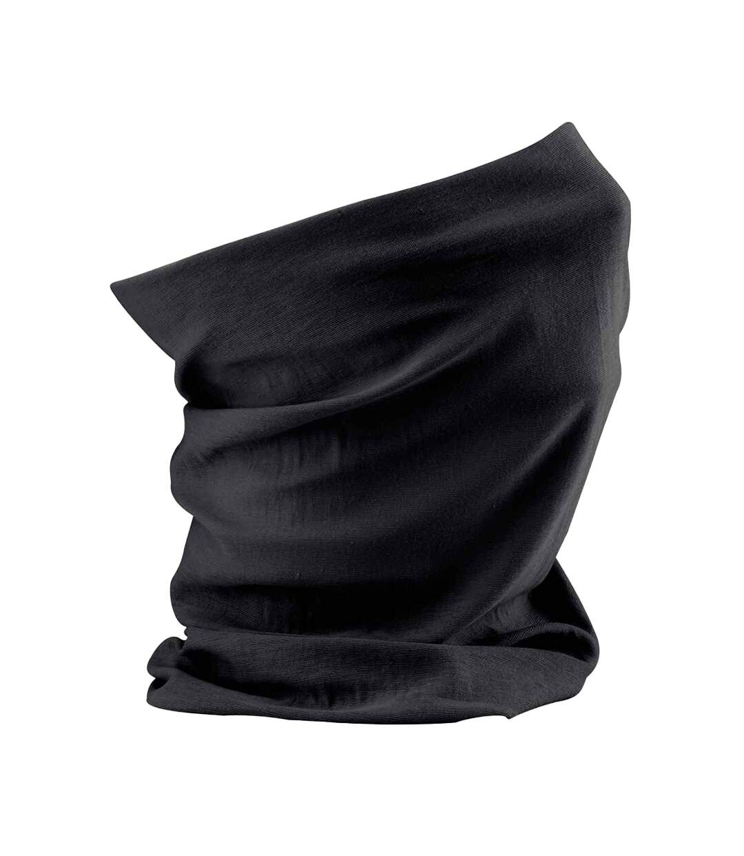 Snood Morf Taille Unique Noir Beechfield-1
