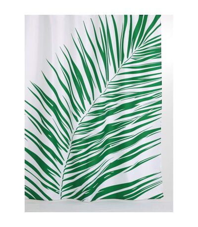 Rideau de douche tropical Walden - 180 x 200 cm - Blanc