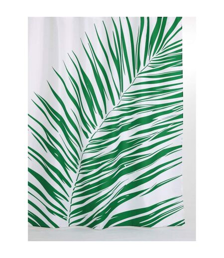 Rideau de douche tropical Walden - 180 x 200 cm - Blanc