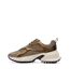 Baskets marron femme calvin klein jeans hike run ckstripe-1