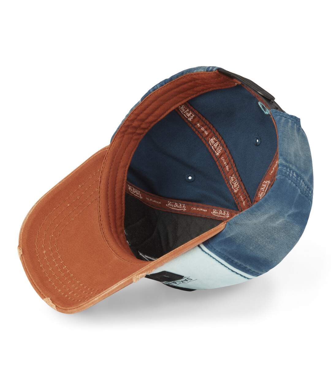 Casquette trucker avec effet usé avec broderie Xavier Vondutch-5