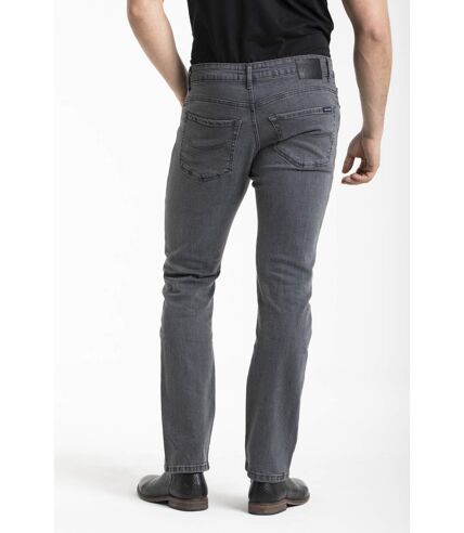 Jeans de travail coupe droite confort denim stretch gris WORK11 'Rica Lewis'