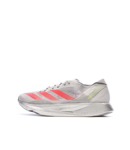 Chaussures de running gris femme adidas adizero takumi