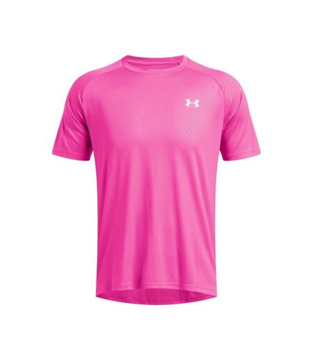 T-shirt Style En Relief Tech Homme Rose Under Armour