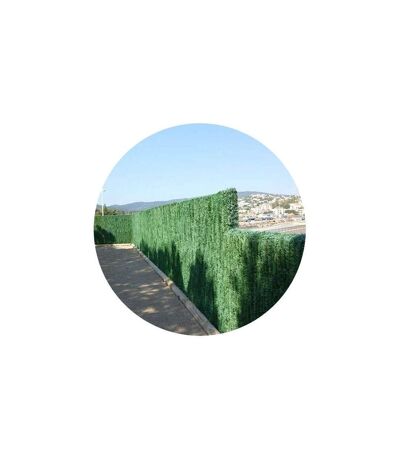 Haie artificielle 110 brins vert pin en rouleau (Lot de 6) 1.8 x 3 m