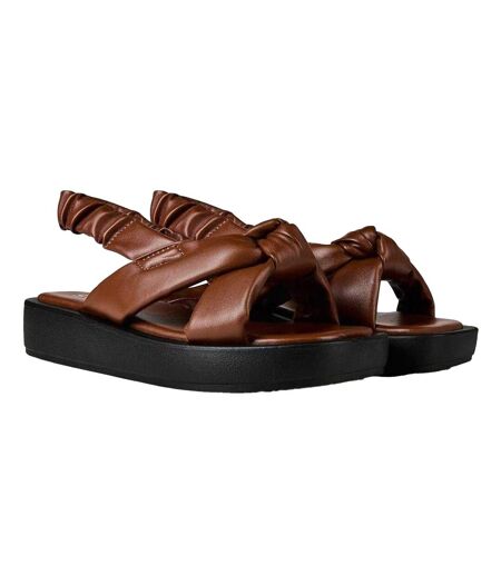 Mens Tec Fuse Platform Sandals Cove Green Taupe Grey Hi-Tec