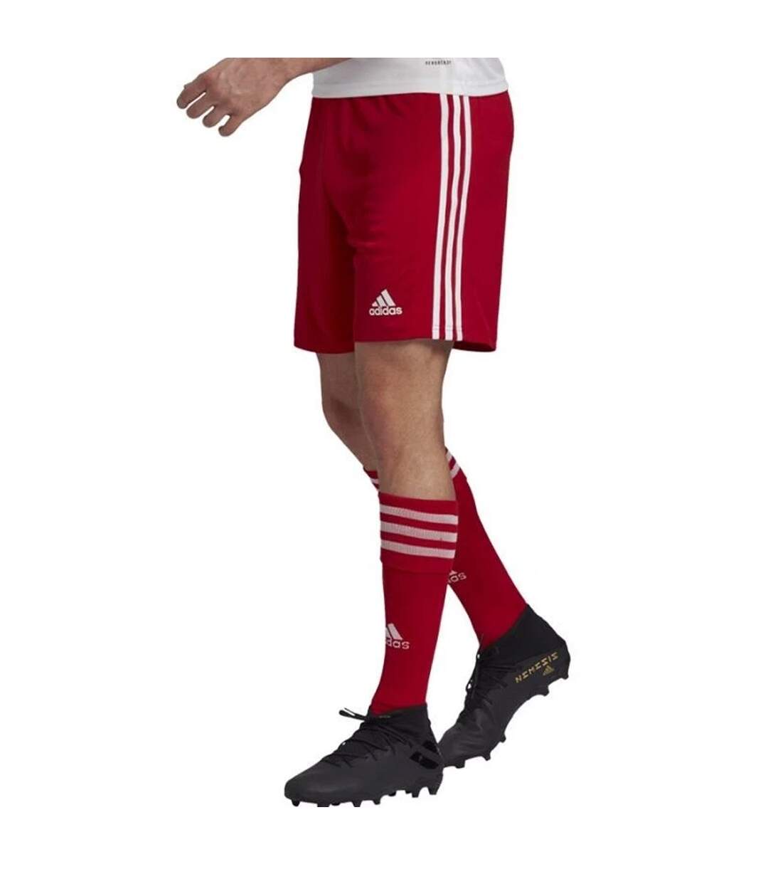 Short Squadra Homme Rouge Adidas-4